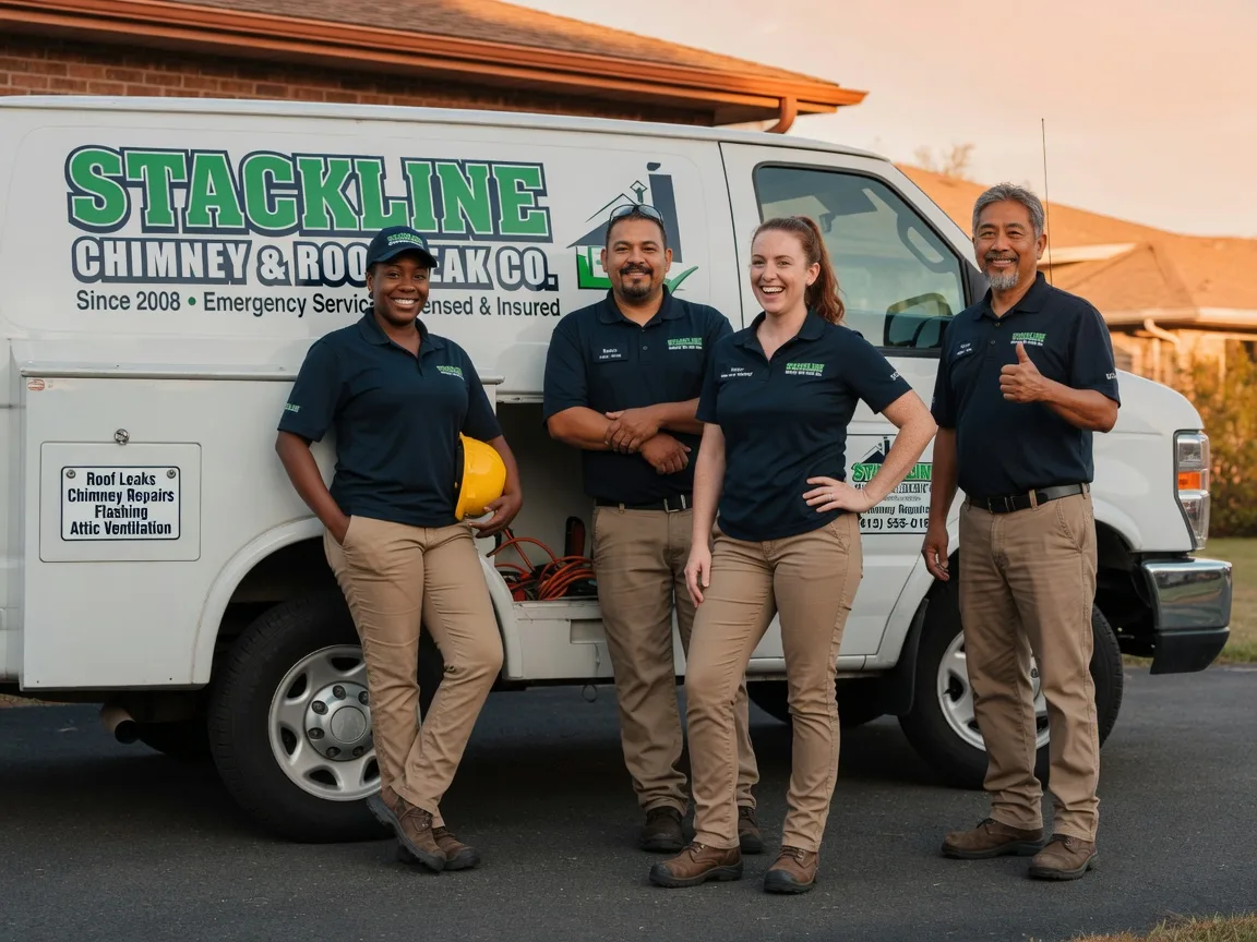 Chimney flashing repair company in Del Valle, TX